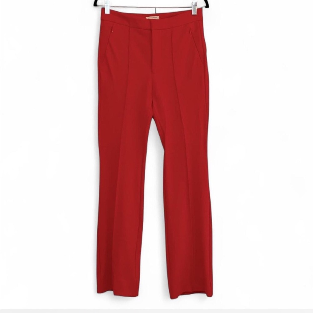 The essential trouser by Anthropologie Red